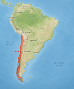Chile map
