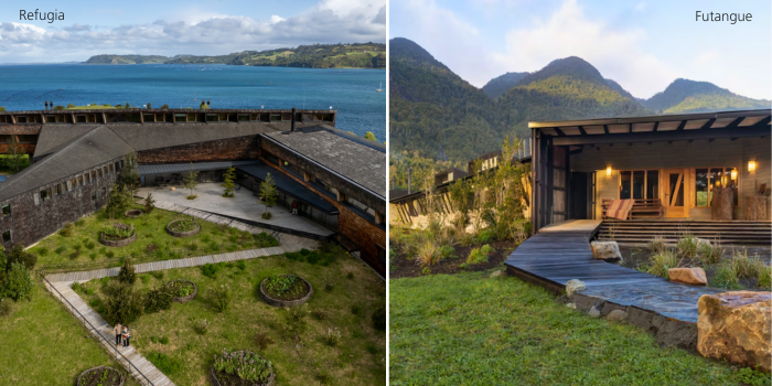 Refugia and futangue hotel chile